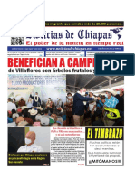 Periódico Noticias de Chiapas, Edición Virtual Viernes 10 de Junio de 2022