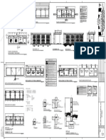 Plano de planta amueblada y acotada con elevación de 10.55m2