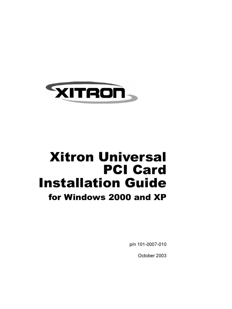 UPCI Setup Guide PDF