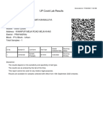 UP Covid Lab Results: Generated At: 17/02/2022 11:32 AM