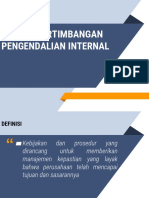 Pertemuan 11 BAB 10 AUDIT ATAS PENGENDALIAN INTERNAL