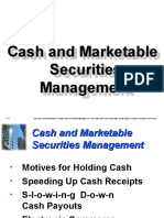 Cash and Marketable Securities Management