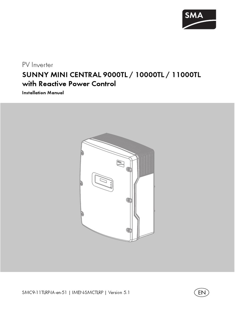PV Inverter: SUNNY MINI CENTRAL 9000TL / 10000TL / 11000TL With ...