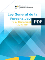 Ley General Persona Joven Reglamento