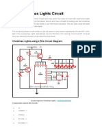 Christmas Lights Using Leds Circuit Diagram