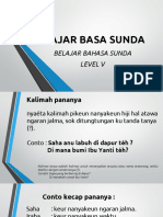 Materi Bahasa Sunda #2