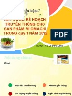 123doc Xay Dung Ke Hoach Truyen Thong Cho San Pham Mi Omachi Trong Quy 1 Nam 2012