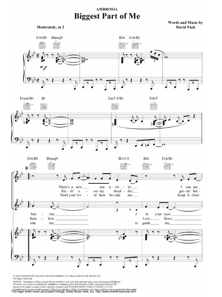 Biggest part of me pdf
