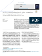 Cost-Effective Polymer-Based Membranes For Drinking Water Purification