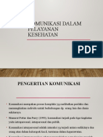 Komunikasi Dalam Pelayanan Kesehatan