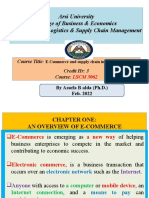 Arsi University College of Business & Economics Department of Logistics & Supply Chain Management