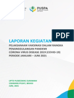 Laporan Pelaksanaan Vaksinasi Dalam Rangka Penanggulangan Pandemi Corona Virus Disease 2019 (Covid-19)