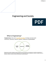 Engineering and The Society