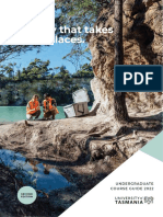 University of Tasmania Undergraduate Course Guide 2022