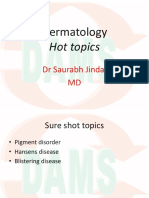 Dermatology Hot Topics (Must Know)