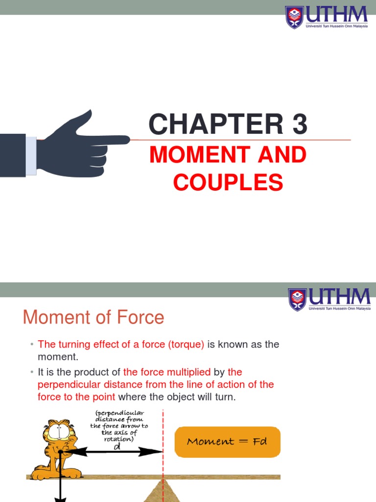 Understanding Moments and Couples in Physics | PDF | Euclidean Vector ...
