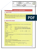 Atividade - Grandezas Proporcionais