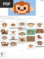 Monkey Pixel Art Easy - Google Search