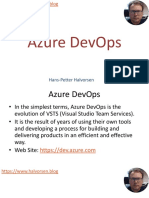 Azure Devops: Hans-Petter Halvorsen