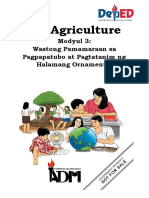 EPP4 - Agriculture - Modyul 3 - Wastong Pamamaraan Sa Pagpapatubo at Pagtatanim NG Halamang Ornamental