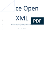 Office Open XML Part 5 - Markup Compatibility and Extensibility