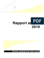 rapport-activite-2019- IB Bank
