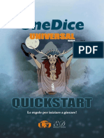 OneDice Universal Italian Quickstart Taster