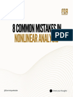 FEA-Guidelines - 8 Common Mistakes in Nonlinear Analysis