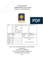 Tutorial Report Enterprise Design and Analysis Technical and Technology