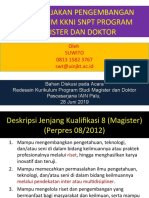 Arah Kebijakan Pengembangan Kurikulum Kkni Snpt Program Magister (1)