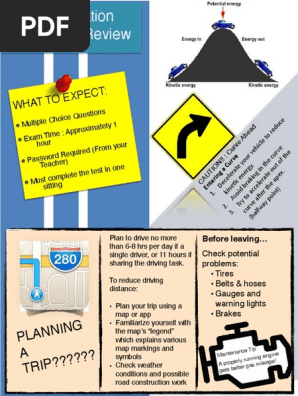 Florida Driver Education Exam Study Guide
