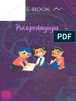 Psicopedagogia: Busca de Uma Identidade - Psicologia Escolar PEPA