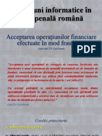 IILPR - Curs 3 - Acceptarea Operatiunilor Financiare Efectuate in Mod Fraudulos