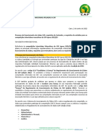PT Circular CAF Licenciamento de Clubes - CAF Interclubes 2022-23-02 06 2022