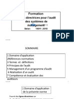 Ptresentation formation audit  selon ISO 19011V2018