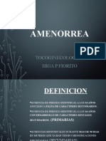 11 - Amenorrea