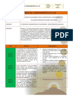 Programa de Cumplimiento D.S.54 CPHS - Spence