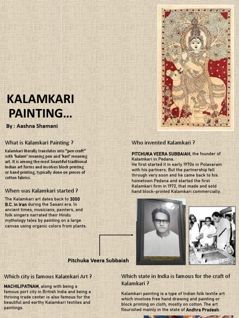 The Art of Kalamkari Painting: A Detailed Exploration of its History ...