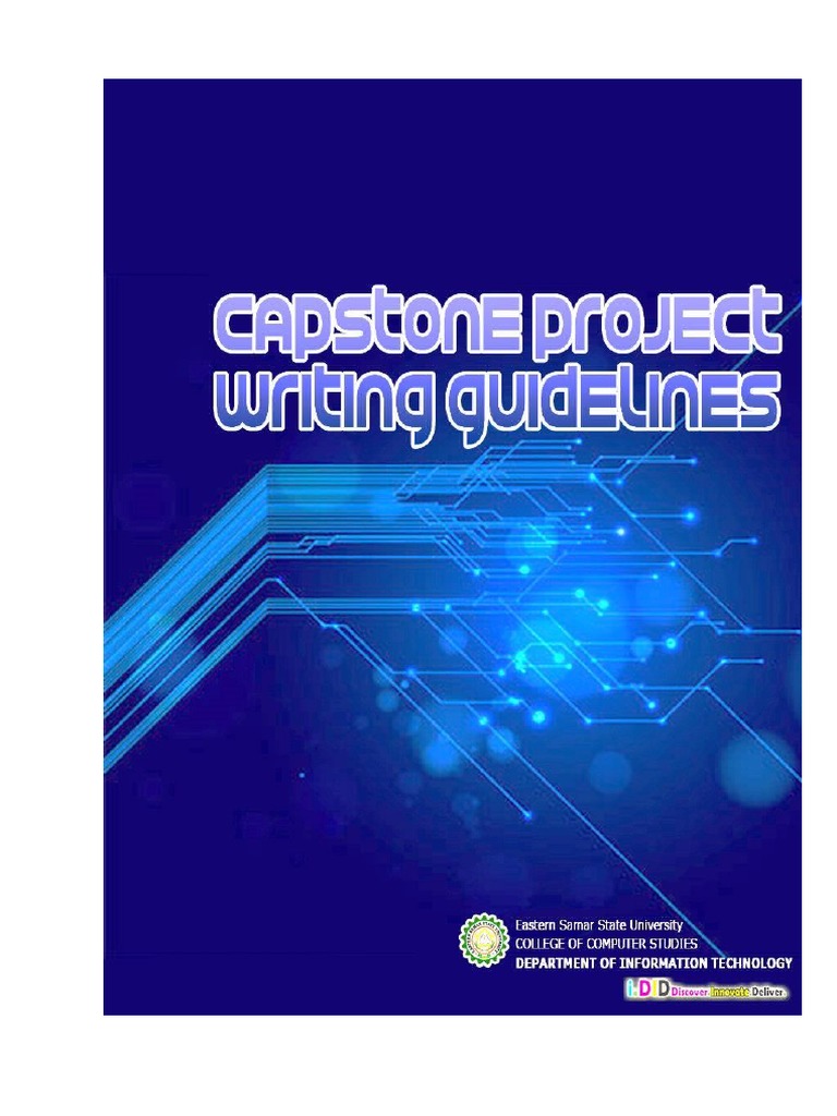 Capstone Project Guidelines 11 PDF Computing