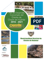 PDLC Chavín de Huantar 2016 - 2021