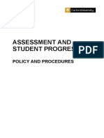 Assessment and Student Progression Manual