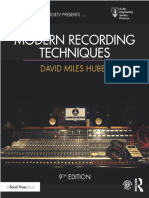 Copia Traducida de (Audio Engineering Society Presents) David Miles Huber, Robert E. Runstein - Modern Recording Techniques (Audio Engineering Society Presents) - Routledge (2017)