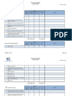 Corporate Audit Checklist - Field Implementation