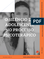 EBOOK - O Silêncio Do Adolescente No Processo Psicoterápico