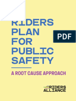 Riders Alliance Transit Safety Plan