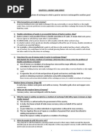 CLASS X - CHAPTER 3. Notes - MONEY AND CREDIT