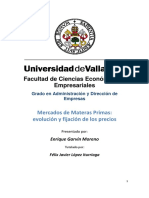 Mercados de Materias Primas-Evolucion y Fijacion de Los Precios