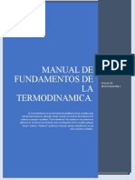 Manual de Fundamentos de La Termodinamica