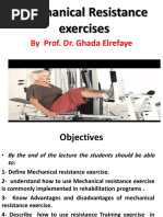 Lecture 6 Mechanical Resistance Exercises