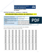 Roteiro 9 - Matemática - 3° Ano